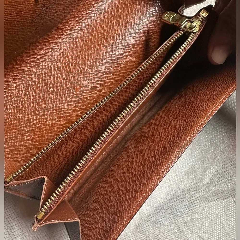 LOUIS VUITTON-TH0052 Full Wallet monogram Canvas